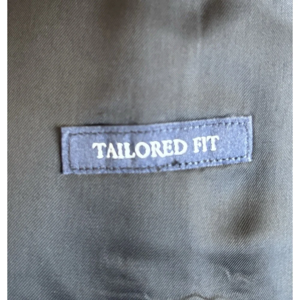 mens black Jos‎ A Bank 1905 all season wool blazer jacket sport suit coat 50 R